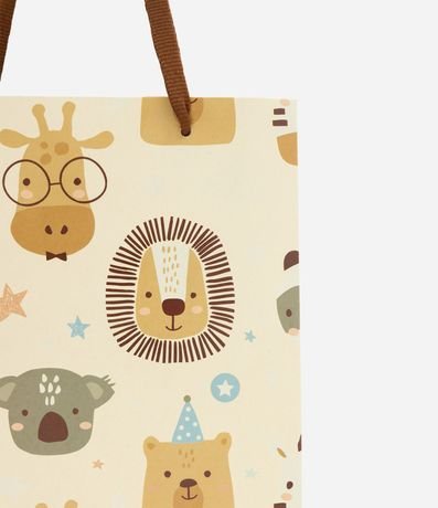 Bolsa de Regalo Pequeña con Estampa de Ositos 2