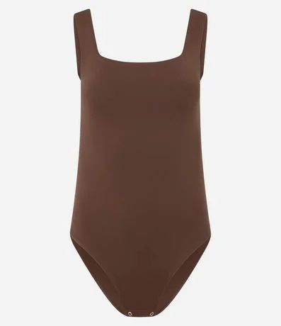 Body en Poliamida con Escote Cuadrado