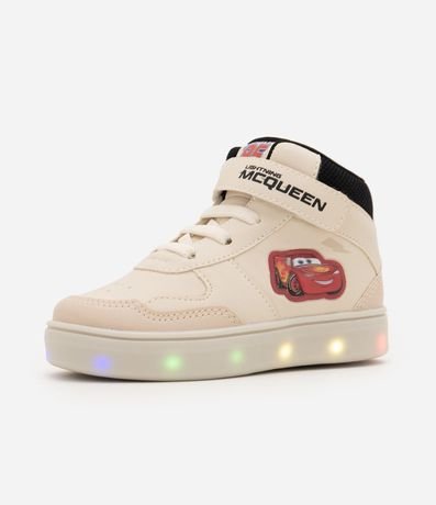 Championes Infantil  Cano Mediano Rayo McQueen con LED – Talle 20 a 27