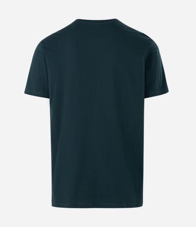 Remera Manga Corta en Algodón con Estampa de Cerveza 5