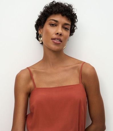 Vestido Largo Maquinetado con Pañuelo Desmontable 3