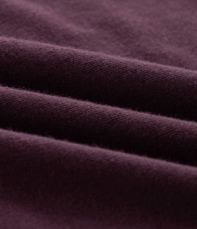 Remera Manga Corta en Algodón con Lettering Fibra Natural 6