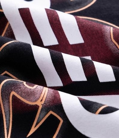 Remera Oversized en Algodón con Estampa Tribal "Speed" 7