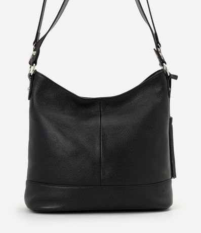 Cartera Hobo Grande en Cuero con Ajuste en el Asa 3
