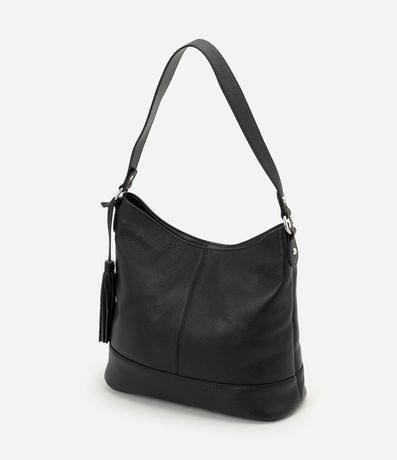 Cartera Hobo Grande en Cuero con Ajuste en el Asa 5