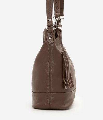 Cartera Hobo Grande en Cuero con Ajuste en el Asa 2