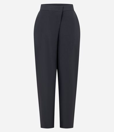 Pantalón Sastrer con Tiro Alto y Cruce Frontal 5