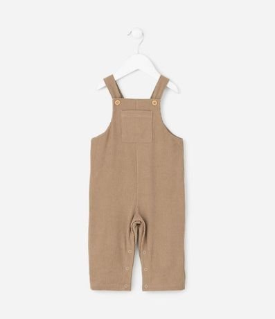 Peto Infantil en Terciopelo - Talle 3 a 18 Meses