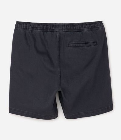 Bermuda Sarga Lavada con Cintura Elástica 5