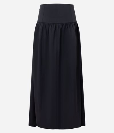 Pollera Larga con Cintura Corset Largo 6