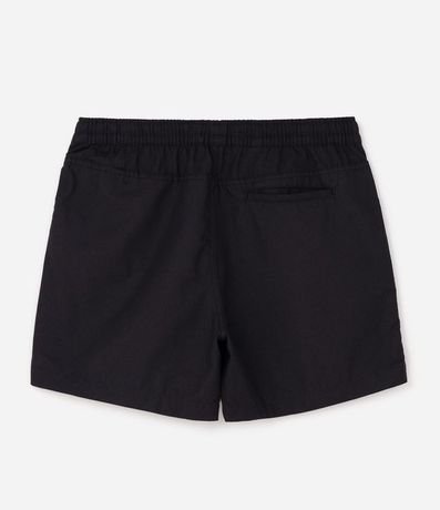 Bermuda Playera Texturizada en Algodón Liso con Cintura Elástica 2