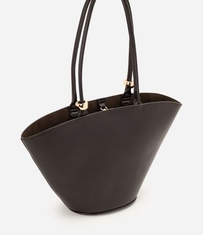 Cartera Shopper Grande en PU Estructurado 2