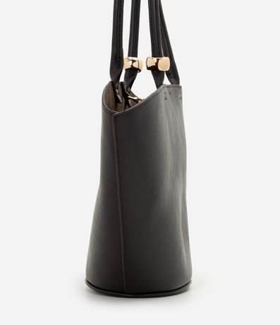 Cartera Shopper Grande en PU Estructurado 3