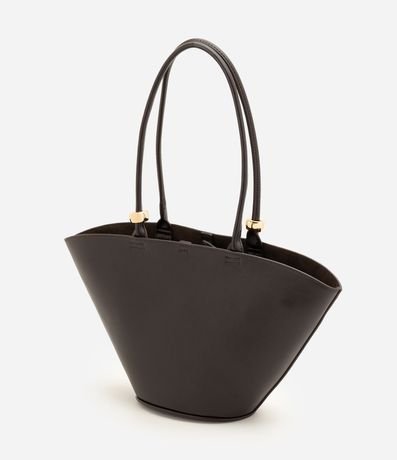 Cartera Shopper Grande en PU Estructurado 6