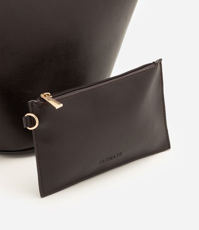 Cartera Shopper Grande en PU Estructurado 8