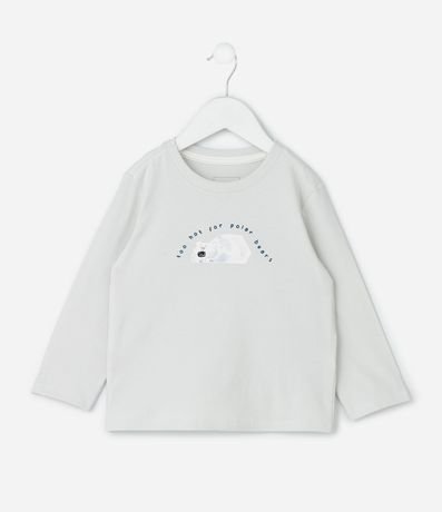 Remera Infantil con Estampa de Oso – Talle 1 a 6 años