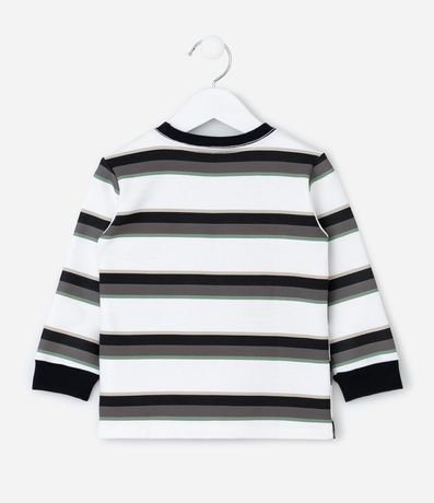 Remera Infantil Rayada en Suedine – Talle 1 a 5/6 años 3