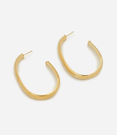 Caravana Aro Mediano Metalizado