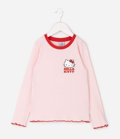Pijama Infantil Hello Kitty en Rib Acanalada – Talle 5 a 14 años 3
