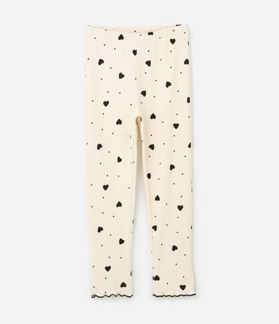 Pijama Infantil Largo con Estampado de Corazones y Moñitas – Talle 2 a 14 años 4