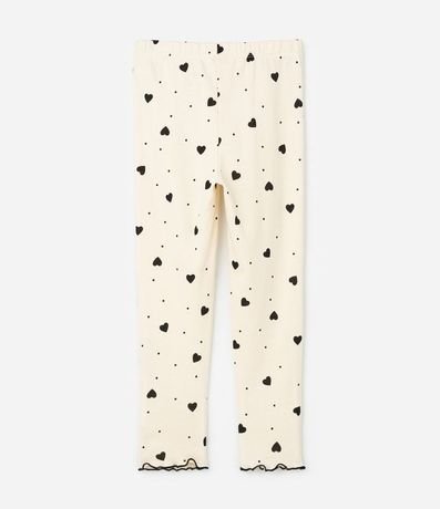 Pijama Infantil Largo con Estampado de Corazones y Moñitas – Talle 2 a 14 años 5