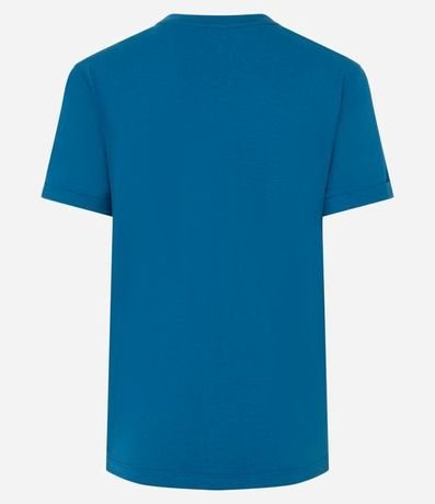 Remera en Media Malla con Manga Corta Doblada 3