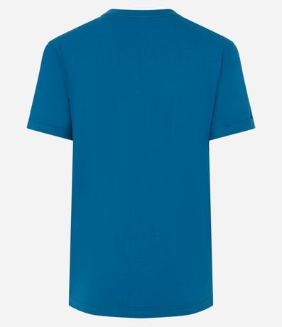 Remera en Media Malla con Manga Corta Doblada 3