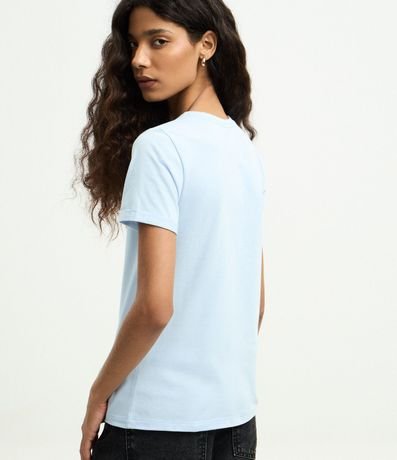 Remera en Media Malla con Manga Corta Doblada 4