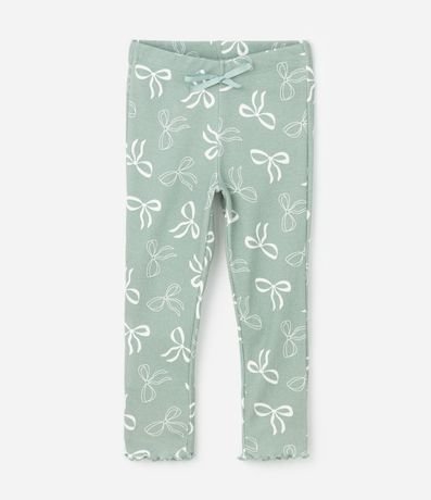 Pijama Infantil Blusa y Pantalón con Estampado de Moñitas – Talle 2 a 8 años 4
