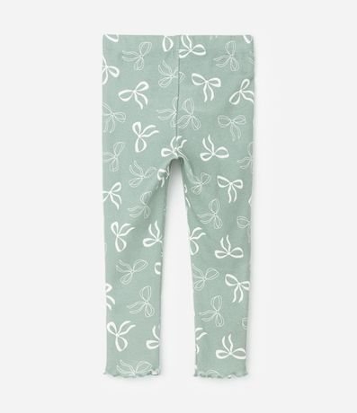 Pijama Infantil Blusa y Pantalón con Estampado de Moñitas – Talle 2 a 8 años 5
