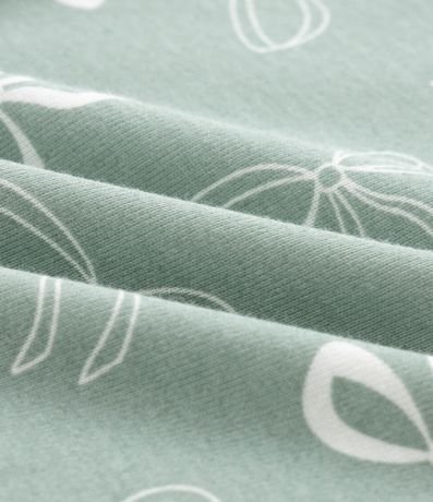 Pijama Infantil Blusa y Pantalón con Estampado de Moñitas – Talle 2 a 8 años 6