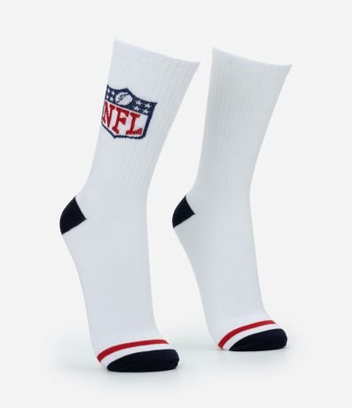 Media Caña Larga Individual Algodón Personaje Licenciado NFL Escudo 2