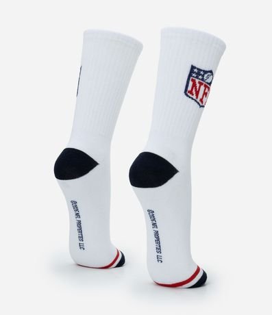 Media Caña Larga Individual Algodón Personaje Licenciado NFL Escudo 3