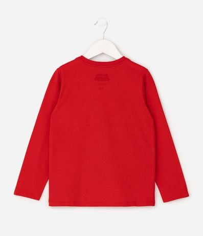 Remera Infantil Manga Larga con Estampa de Mario – Talle 4 a 12 años 2