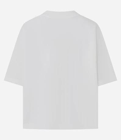 Remera Over Malla con Manga Corta 6