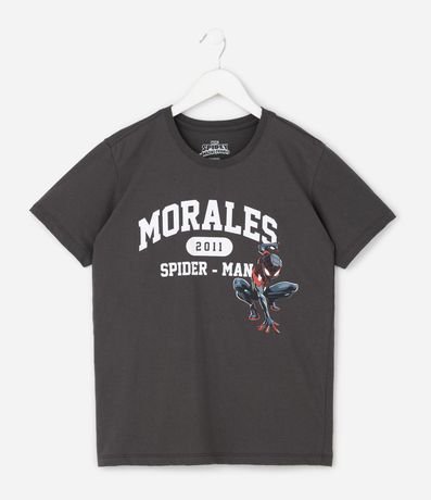 Remera Infantil con Estampa de Spider Morales 2011 – Talle 5 a 14 años 2