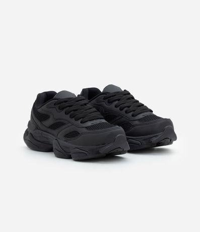 Championes Dad Sneaker en PU con Recortes y Suela 2