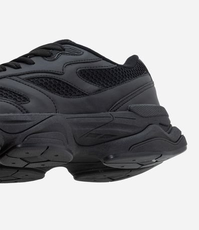Championes Dad Sneaker en PU con Recortes y Suela 3