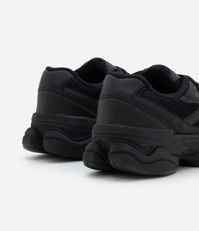 Championes Dad Sneaker en PU con Recortes y Suela 4