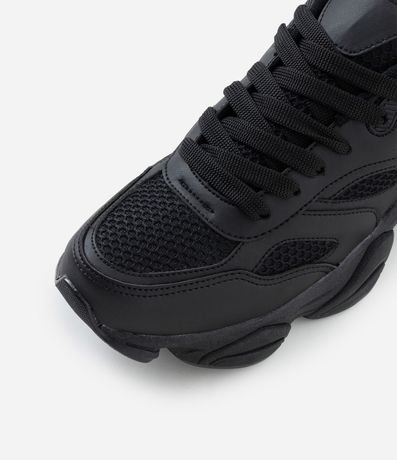 Championes Dad Sneaker en PU con Recortes y Suela 5
