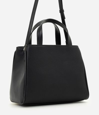 Cartera Satchel Mediano en PU con Asa Larga 3