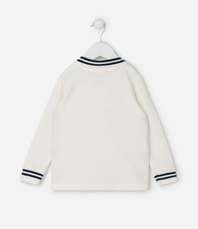 Camisa Infantil en Malla Waffle con Cuello Polo – Talle 1 a 5/6 años 3