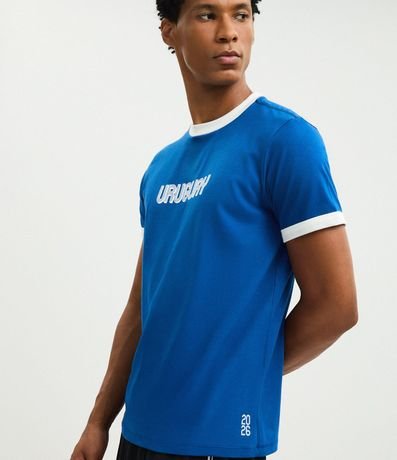 Remera Bordado Uruguay 4