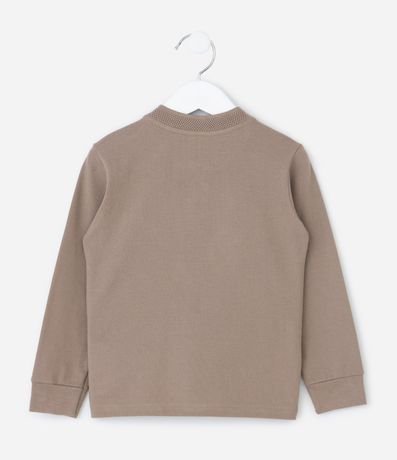 Remera Infantil Henley Texturizada – Talle 1 a 5/6 años 3