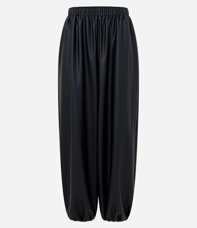 Pantalón Aladim en PU con Ruedo Ajustado 6