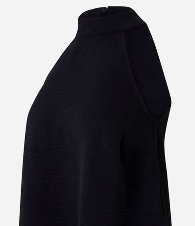 Blusa en Airflow con Cuello Halter 6
