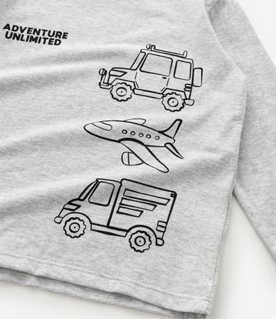 Remera Infantil con Estampa de Aviones y Coches – Talle 1 a 5/6 años 5