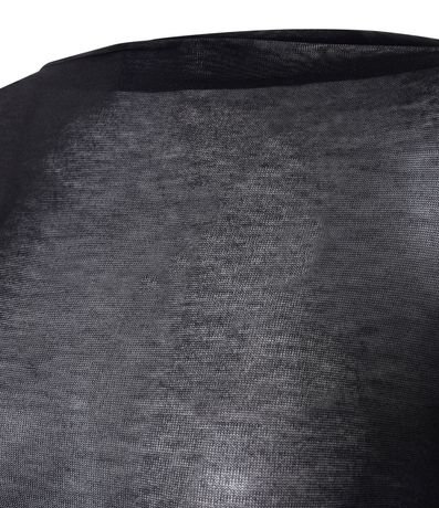 Blusa Manga Larga con Transparencia Sutil 6