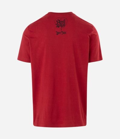 Remera Manga Corta en Algodón Avril Lavigne 7