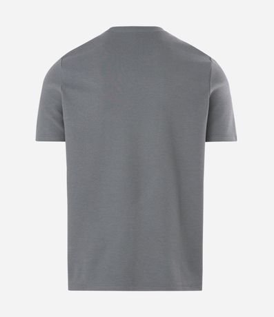 Remera Slim en Algodón Acanalada 2